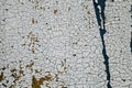 Abstract background, old cracked plaster wall, blue texture, pai Royalty Free Stock Photo