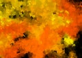 Abstract background in orange and black color. Royalty Free Stock Photo