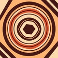 abstract background with orange and brown spiral shapes. vector illustration. Generative AI