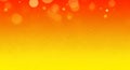 Abstract Background with Orange and Yellow Gradient and Bokeh Lights image photo Royalty Free Stock Photo