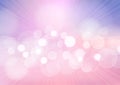 Pastel bokeh lights background Royalty Free Stock Photo