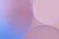 Abstract background with pastel colors with oil circles water surface.