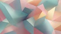 Abstract pastel geometric background