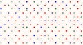 Abstract background pattern with colorful polka dots in various sizes and colors Royalty Free Stock Photo