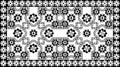 Abstract background pattern geometric shapes in gray scale in vintage victorian style