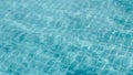 Abstract background Patterns Ripped water Surface swimming pool Light Reflection Vibrant blue green Royalty Free Stock Photo