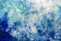 Abstract Background Photograph with Different Shades of Blue Royalty Free Stock Photo