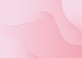 Abstract pink gradient color curve background.