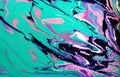 Abstract background of pink-green marble. The effect of natural stone.