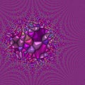 Abstract Background Pink Purple Shades Shapes and Blurs Royalty Free Stock Photo