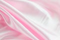 Abstract background - Pink satin textile Royalty Free Stock Photo