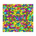 Abstract Background Pixel Art Royalty Free Stock Photo