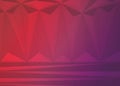 Abstract background of polygons on pink and purple background. Royalty Free Stock Photo