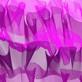 Abstract background. Purple guipure cloth. Vector.
