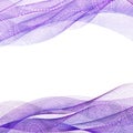 Abstract background, purple transparent waved line brochures, website, flyer design. smoke wave.