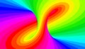 Abstract background from the rainbow hypnotic stripes