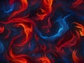 abstract background of red and blue fire Royalty Free Stock Photo