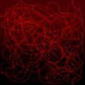 Abstract background with red line wave graphic vector