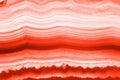 Abstract background - red striped agate Royalty Free Stock Photo