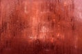 abstract background of red wet glass. window covered with tiny water droplets. humidity forms natural pattern on Royalty Free Stock Photo