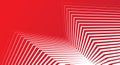 Abstract background with red and white geometric lines images Royalty Free Stock Photo