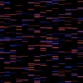 DNA Sequencing Data Abstract Background, Genetic Code Pattern, Blue and Red Lines on Black Royalty Free Stock Photo