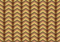 Abstract background with retro themed zig zag pattern design Royalty Free Stock Photo