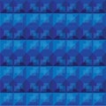 Abstract background royal blue pattern design