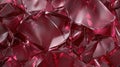 Abstract background of ruby red ice cubes. Royalty Free Stock Photo