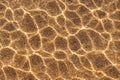 Abstract background of the sand on the beach of the Mediterranean Sea Royalty Free Stock Photo