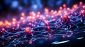 Abstract Background Science Technology - AI generated Royalty Free Stock Photo