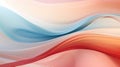 Abstract Background with Serene Smooth Lines Royalty Free Stock Photo