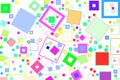 Abstract background with shape of square, rectangle pattern. Texture, style, backdrop & overlap. Royalty Free Stock Photo