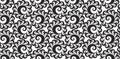 Abstract background of shining spirals