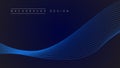 abstract background with shining waves. Futuristic technology concept. Vector illustration