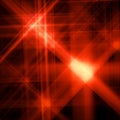 Abstract background with a shone red star Royalty Free Stock Photo