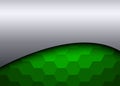 Abstract background silver green Royalty Free Stock Photo