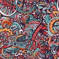 Abstract background sketchy doodle wallpaper Royalty Free Stock Photo