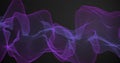 Abstract background. Background with smoke of blue and purple color. Colorful smoke on dark background. Smoke texture with fog. Royalty Free Stock Photo