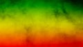 abstract background smoke curves and wave reggae colors green, yellow, red colored in flag of reggae music Royalty Free Stock Photo