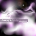 Abstract background. Smoke, haze on background of blurred lights purple and lilac Royalty Free Stock Photo