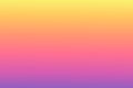 Abstract background with smooth gradient purple, pink, orange, yellow color twilight time. For Wallpaper, Background, Print.