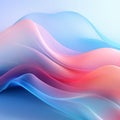 abstract background with smooth lines in blue, pink and purple colors Royalty Free Stock Photo
