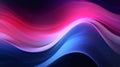 abstract background with smooth lines in blue, purple and pink colors Royalty Free Stock Photo