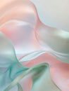 abstract background with smooth silk or satin in pastel colors