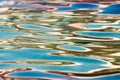 Abstract background of smooth water in the pool Royalty Free Stock Photo