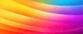 abstract background with smooth wavy lines in blue, orange, yellow and pink. Royalty Free Stock Photo