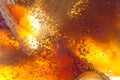 Abstract background of soft drink and ice Royalty Free Stock Photo