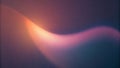 Abstract background with soft light gradient and a wavy shape in pink and orange Royalty Free Stock Photo