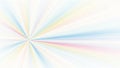 Soft Pastel Color Burst Effect with Fading Light Rays and Gentle Gradient abstract background Royalty Free Stock Photo